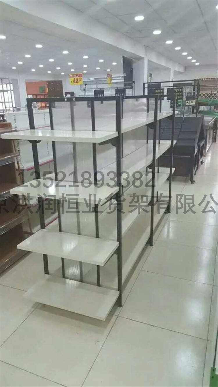 铁木钢木结合货架